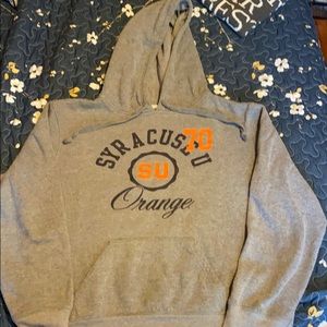 Syracuse University hooded sweatshirt
